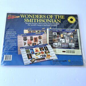 Vtg 1992 Geosafari Wonders Of The Smithsonian EI-8716 10 Cards 20 Lessons COMP